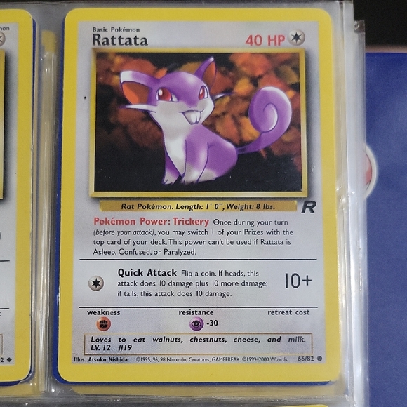 Pokemon Card Rattata - Picture 1 of 1